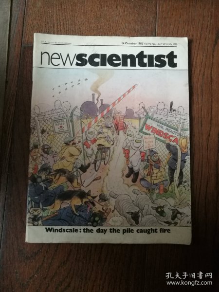 new scientist：1982/14（英文原版杂志，新科学家。大16开。）