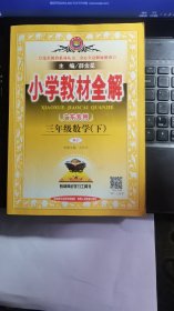 小学教材全解 三年级数学下 人教版 2017春