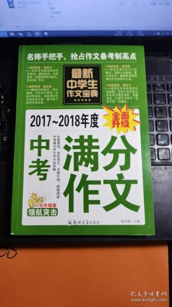 中学生作文宝典（全4册） 素材作文  中考满分作文  分类作文大全