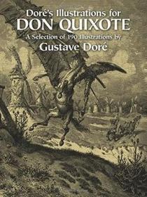 Dore's Illustrations for Don Quixote 古斯塔夫多雷 堂吉诃德插图集 进口艺术 Gustave Dore