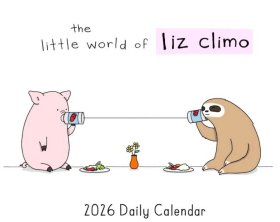 治愈解压漫画绘本 莉兹克里莫 The Little World of Liz Climo 2026 Daily Calendar 你今天真好看 2026年日历 可撕台历