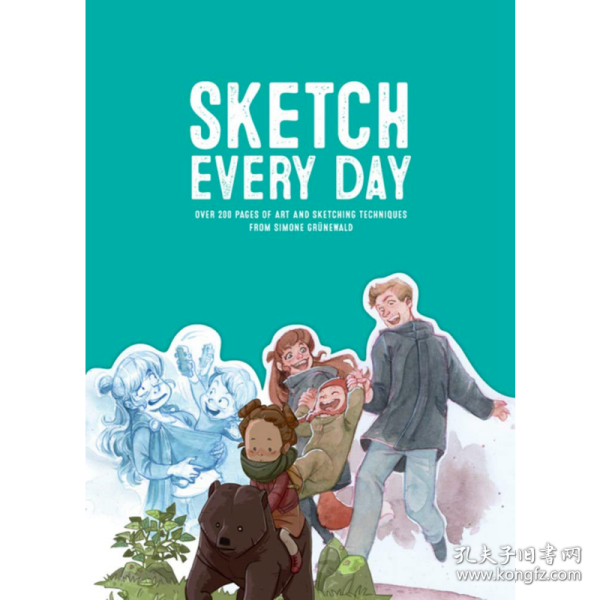 Sketch Every Day 进口艺术 每天素描