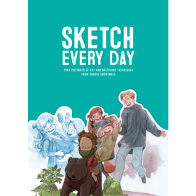 Sketch Every Day 进口艺术 每天素描