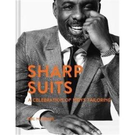 Sharp Suits 时髦西装:男装剪裁 服装设计 西装西服英文原版图书籍