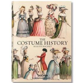 The Costume History 古典宫廷服装设计史 全球礼服历史全集 进口艺术 奥古斯特 拉西 精装
