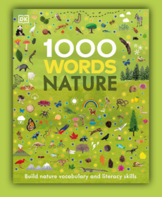 英文原版 1000 Words Nature 1000个自然词汇 精装 儿童环境野生动物英语词汇 儿童科普百科插图字典词典 . 梦想童趣城