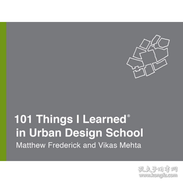 101 Things I Learned® in Urban Design School