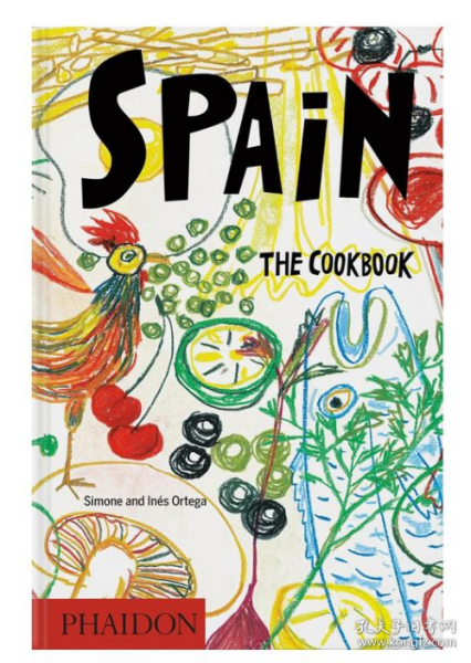 西班牙烹饪书 Spain The Cookbook 英文原版 美食 食谱