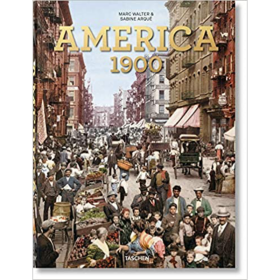 America 1900【XL加大版】美国1900 北美历史精装摄影书英文原版图书