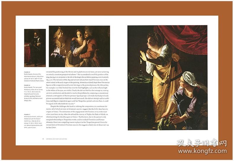 Artemisia Gentileschi 进口艺术 阿特米谢简特内斯基 绘画的语言