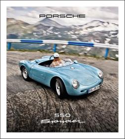 Porsche 550 Spyder 进口艺术 保时捷 550 Spyder 盒装