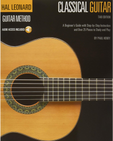 Hal Leonard Classical Guitar Method (Tab Edition): A Beginner's Guide  哈爾 倫納德吉他方法