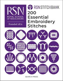 Rsn Stitch Bank: 200 Essential Embroidery Stitches 进口艺术 Rsn针法库 200种基本刺绣针法