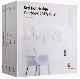 Red Dot Design Yearbook 2017/2018年德国红点工业产品设计年鉴 4本套装 工业设计书籍