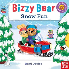 小熊很忙：24 Bizzy Bear: Snow Fun  英文原版 儿童绘本 动物故事 Benji Davies 3-6岁