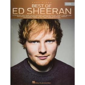Best of Ed Sheeran for Easy Piano 進口藝術 Ed Sheeran鋼琴：更新版