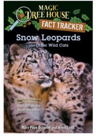 Snow Leopards and Other Wild Cats 神奇树屋小百科44  英文原版进口 7到10岁 儿童章节故事书