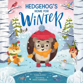 Hedgehogs Home for Winter 刺猬的冬 英文原版 儿童绘本 动物故事图画书 平装季节绘本进口4-8岁 了解大自然读物