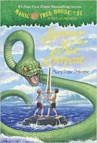 Summer of the Sea Serpent (Magic Tree House Merlin Mission #3)神奇树屋 梅林的任务3 海蛇的夏天 英文原版