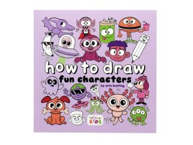 如何绘制有趣的人物 How to Draw Fun Characters 原版艺术画册