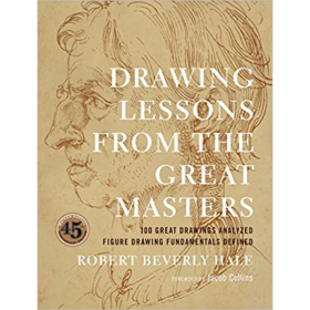 Drawing Lessons from the Great Masters 进口艺术 大师们绘画课
