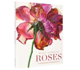 罗西·桑德斯的玫瑰Rosie Sanders'Roses 植物学艺术插画画册 水彩植物花卉插画图案集 美术生临摹正版英文原装进口插画集