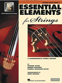 【微瑕】低音方法書 Essential Elements for Strings Book 1 with Eei: Double Bass [With CD (Audio)]