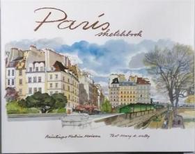 Paris Sketchbook 进口艺术 巴黎水彩写生簿 水彩画册画集风景