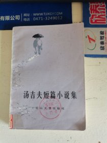汤吉夫短篇小说选
