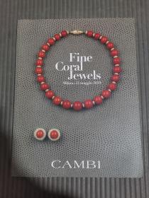 CAMBI: FINE CORAL JEWEL（22 maggio 2019）