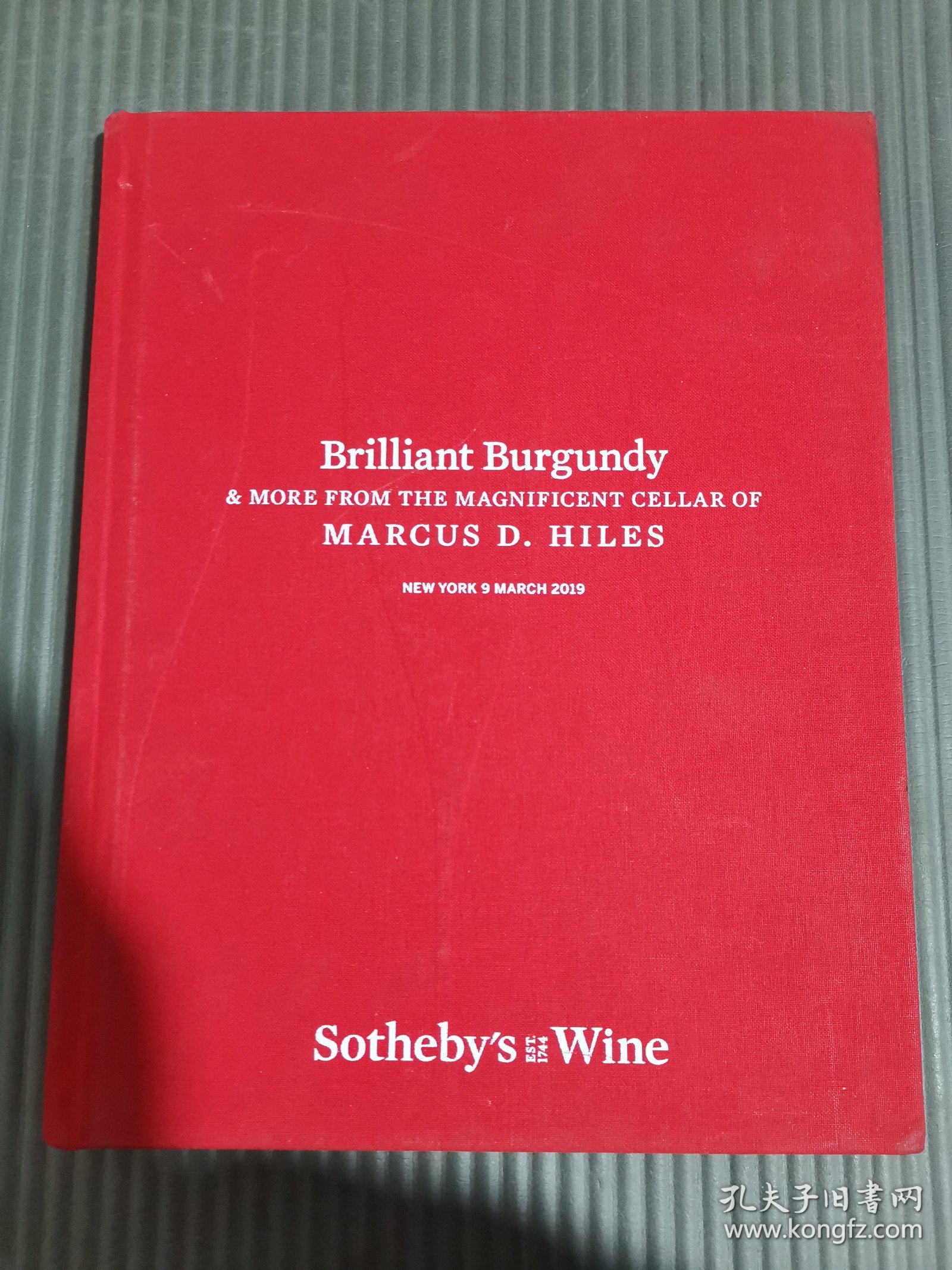 纽约苏富比2019年3月9日 华丽酒窖
