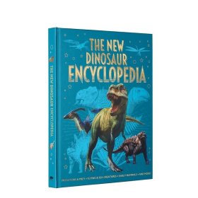 新恐龙百科全书 New Dinosaur Encyclopedia 英文儿童插画科普绘本