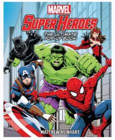 漫威超级英雄：终极立体书 Marvel Super Heroes: The Ultimate Pop-Up Book儿童书