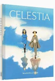 英文原版 天空島Celestia 烏托邦科幻虛構(gòu)圖像小說(shuō)歐洲漫畫 Manuele Fior插畫