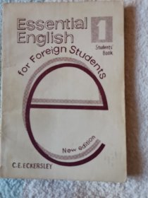 Essential Englishi for Foreign Students  Students'Book