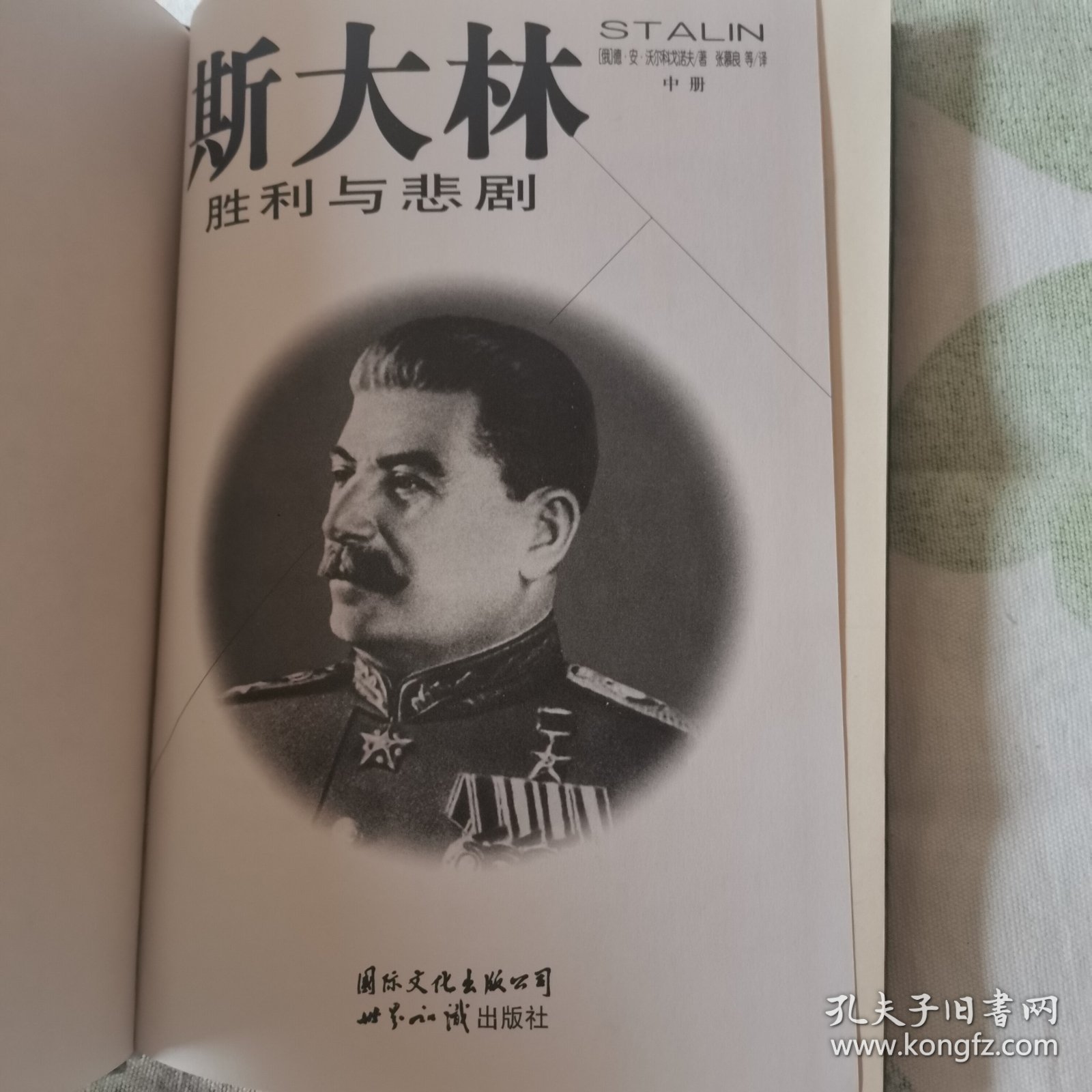 斯大林  胜利与悲剧（中册）