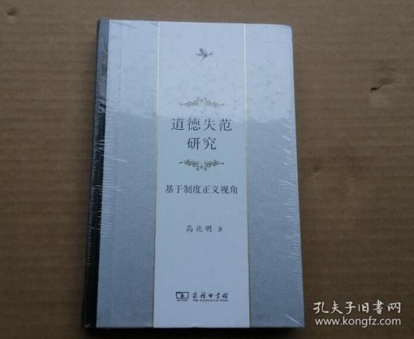 道德失范研究：基于制度正义视角