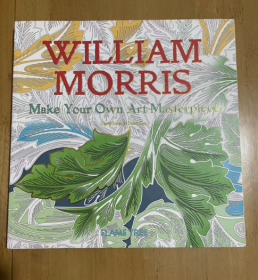 William Morris 威廉·莫里斯 艺术插图作品涂鸦填色减压绘画