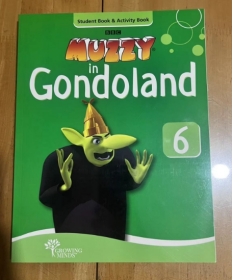 MUZZY in Gondoland  Student Book &Activity Book 6 迷糊的贡多拉 6 学生用书 英语学习 16开  平装