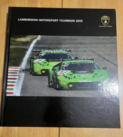 LAMBORGHINI MOTORSPORT YEARBOOK 2015 兰博基尼赛车年鉴 精装12开超大 汽车赛事摄影鉴赏 英文版