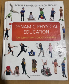 Dynamic Physical Education For Elementary School Children 小学生动态体育 精装英文版 特价清仓 学校英语学习阅读