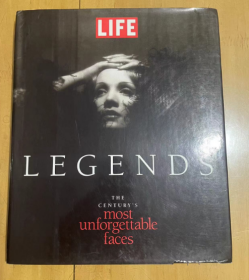 1998年 Legends: The Century's Most Unforgettable Faces (Life)  传奇：世纪最难忘的面孔（生活） 精装