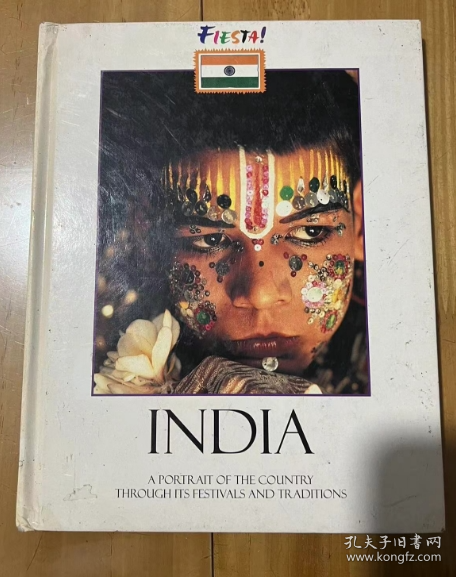 1998年版 FIESTA！INDIA 派对！印度 精装英文版