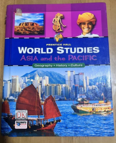 WORLD STUDIES ASIA AND THE PACIFIC 世界研究 亚洲和太平洋 精装英文版 学生学习英语阅读