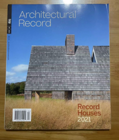 Architectural Record 《建筑实录》2021年4月 建筑室内设计 英文版