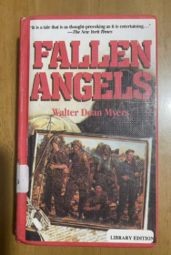 FALLEN ANGELS Walter Dean Myers  堕落天使 沃尔特·迪恩·迈尔斯 精装