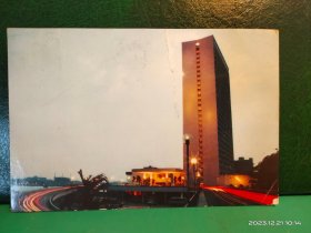 FP53-0097   1984年   美术 《白天鹅宾馆》  明信片  实寄片