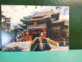 FP55-0034   1987年  美术（北京北海公园 团城） 明信片  手递片