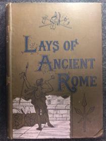 Lays of Ancient Rome 1912年 插图本 古籍