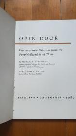 Beyond the Open Door: Contemporary Paintings from the Peoples Republic of China (1987年中国当代艺术海外展览图录)